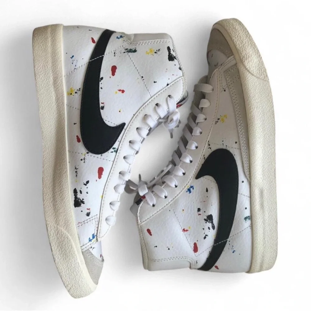 Nike YOUTH SIZE 7Y Blazer Mid '77 'Paint Splatter' (GS) DJ2618-100